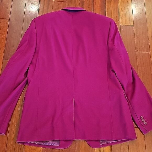 Versace Mens Sport Jacket Boyfriend Date Night Light Spring Cocktail Party Sz 52 - Picture 5 of 15